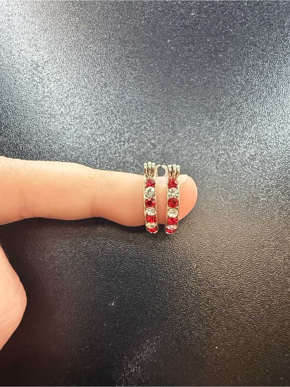 Ruby and Diamond Earrings